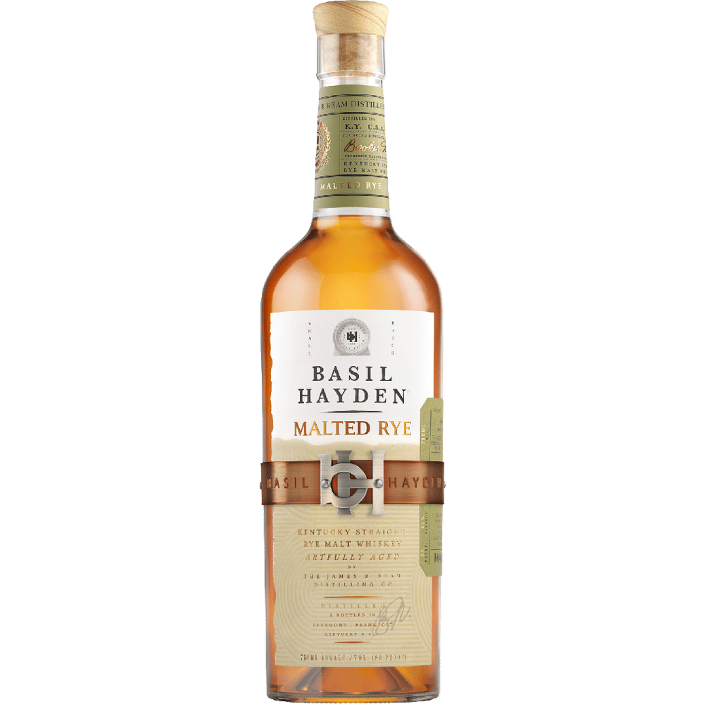 Basil Hayden Malted Rye whiskey