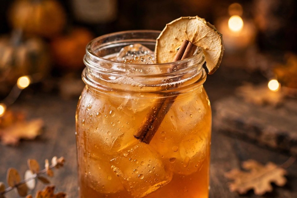 Orchard Cider Bourbon cocktail