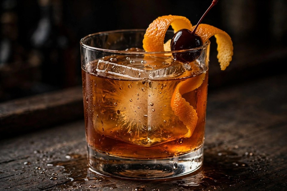 Reposado Old Fashioned cocktail