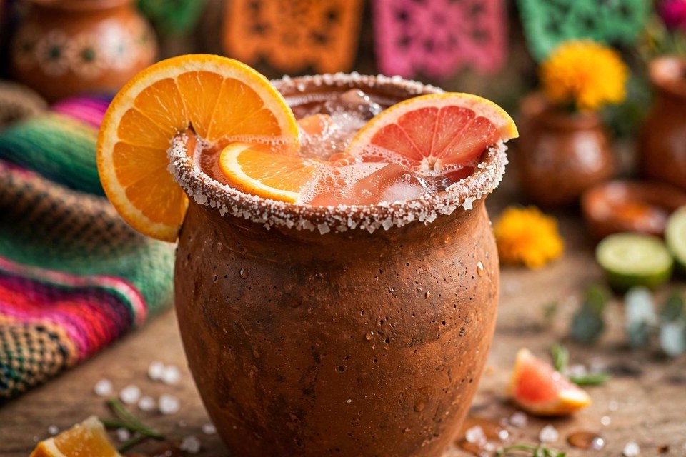 Cantarito cocktail