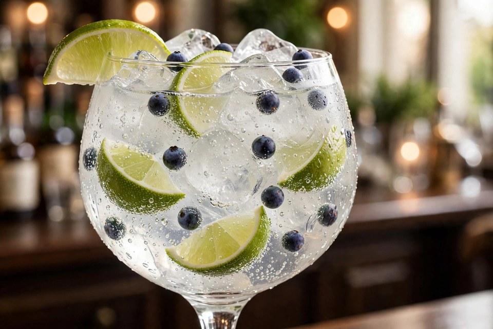 Classic Gin & Tonic cocktail