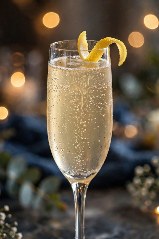 French 75 cocktail