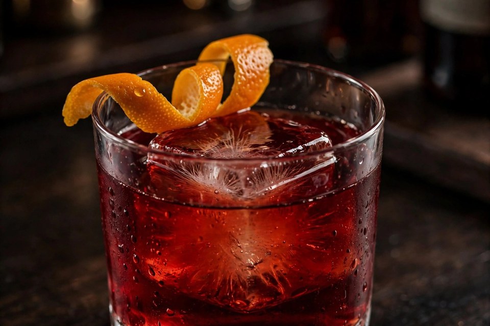 Negroni cocktail