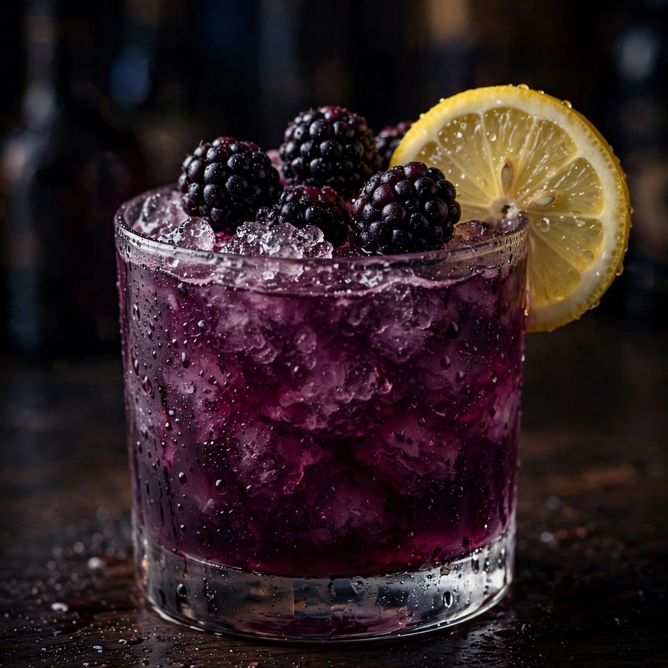 Blackberry Gin Bramble cocktail