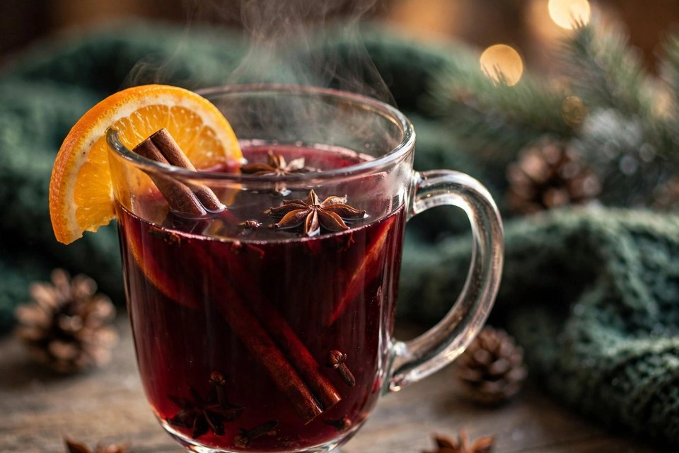 Mulled Red Wine cocktail