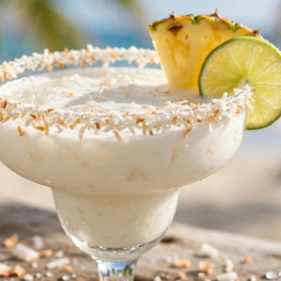 Frozen Watermelon Margarita cocktail